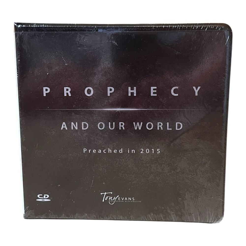 PROPHECY AND OUR WORLD VOL 1 TONY EVANS LIVE SERMON ON CD (2015) NEW SEALED